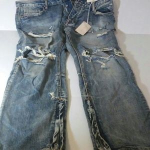mnml s1 Jeans Distressed waist 40 inseam 33 New
